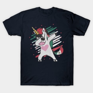 Dabbing unicorn Mexico T-Shirt